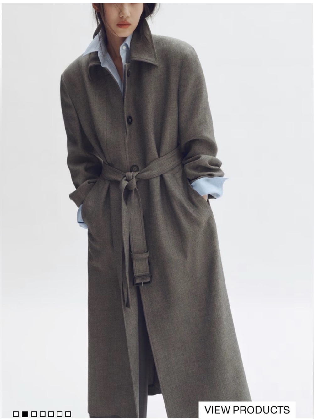 Stella McCartney X H&M Wool Car Coat